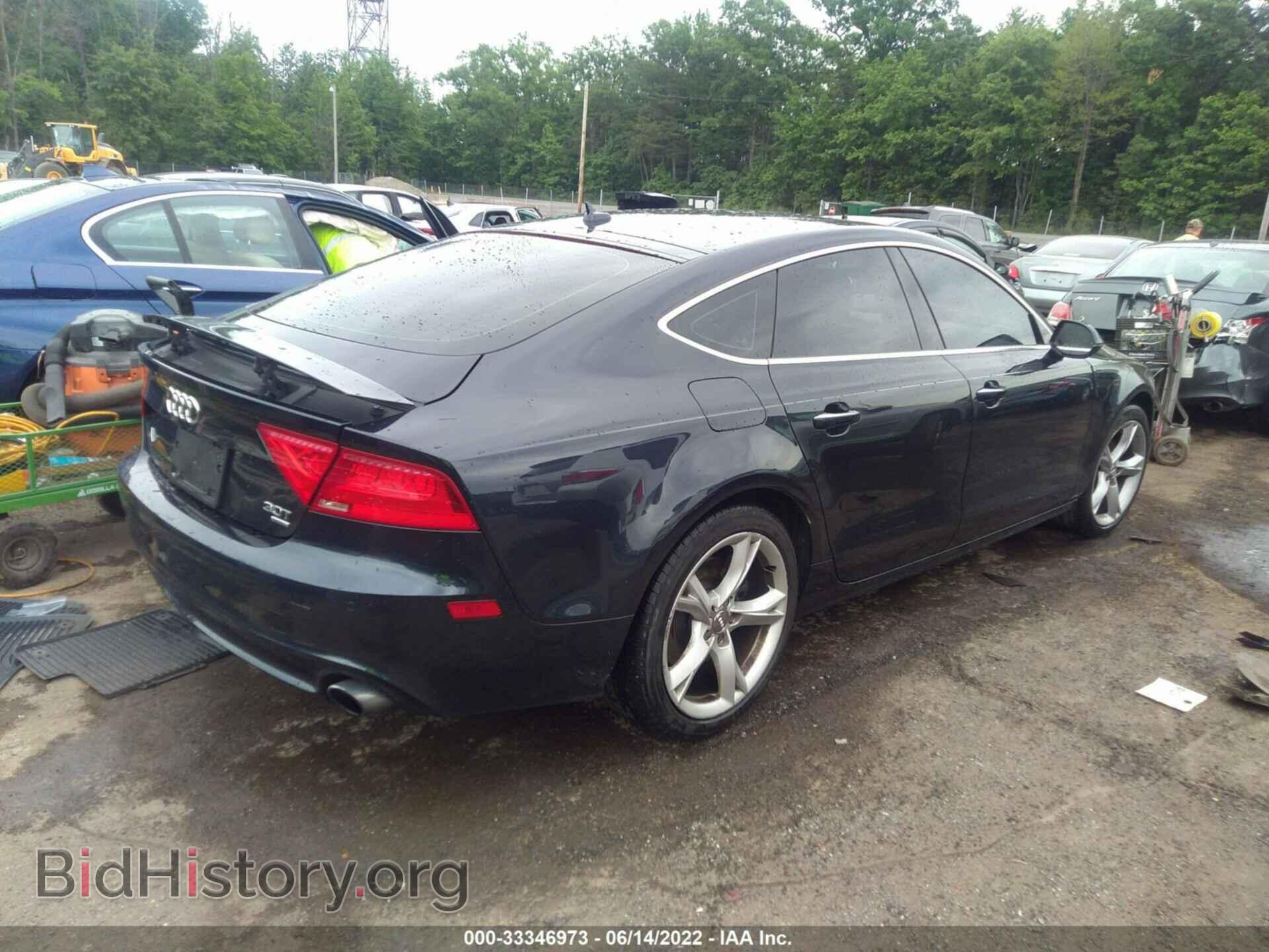2013 AUDI A7 - VIN: WAU3GCFC8DN004184 - Фото 4