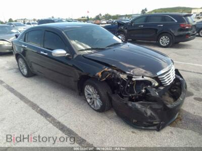 2011 Chrysler 200 Limited, черный — VIN 1C3BC2FG8BN518254, IAAI