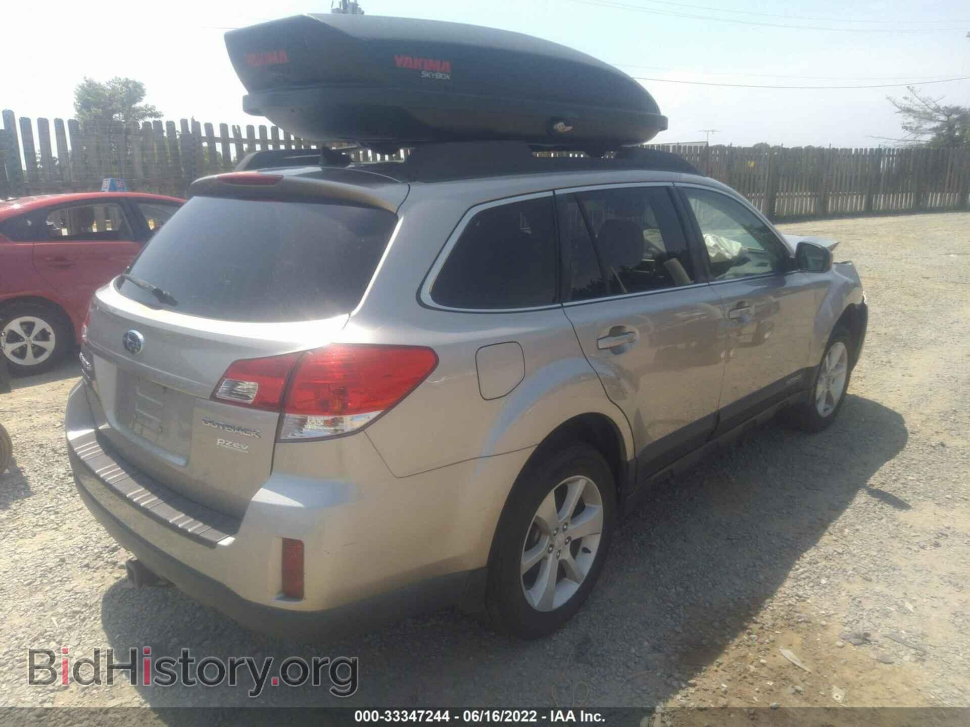 2014 SUBARU OUTBACK - VIN: 4S4BRBCC2E3306831 - Фото 4