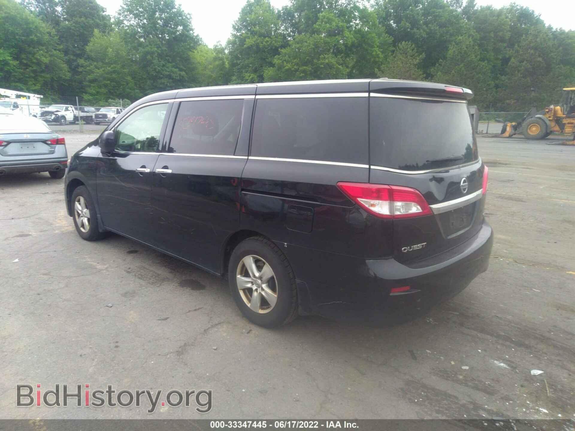 2012 NISSAN QUEST - VIN: JN8AE2KP3C9049600 - Фото 3