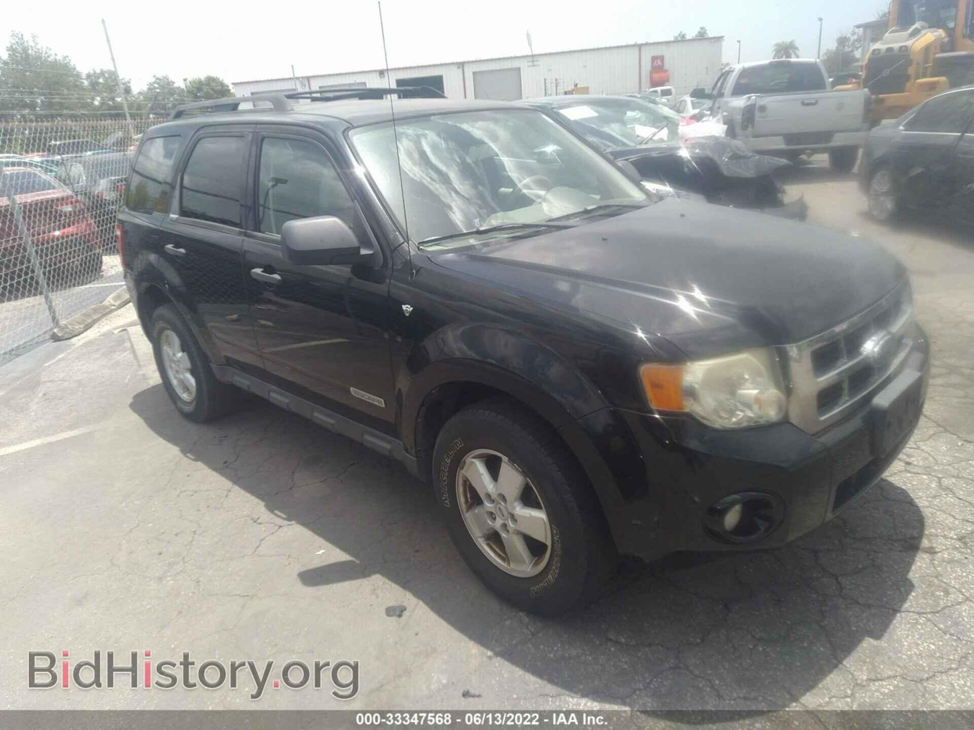 Фотография 1FMCU03108KA53668 - FORD ESCAPE 2008
