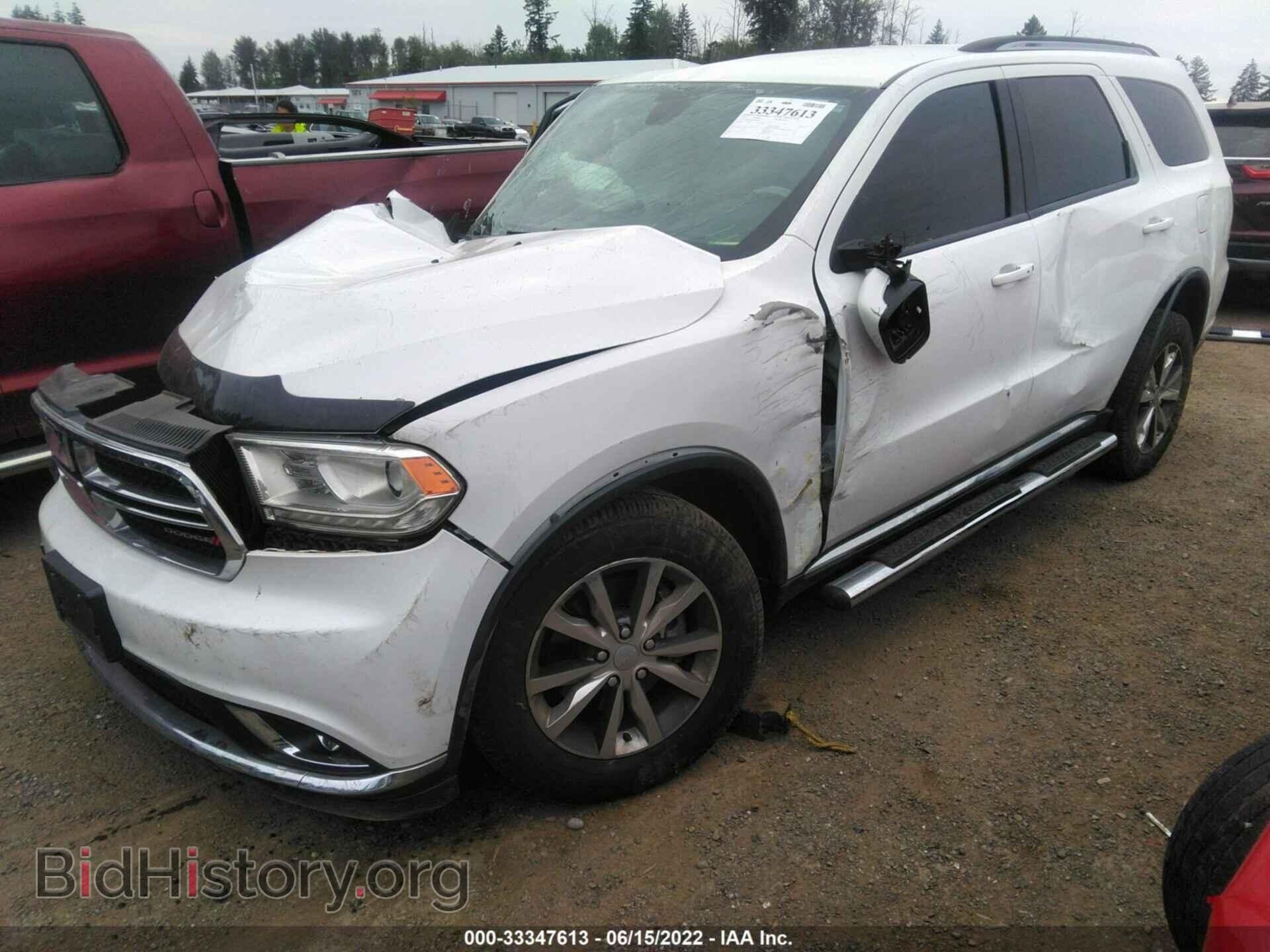 2016 DODGE DURANGO - VIN: 1C4RDJDG8GC484971 - Фото 2