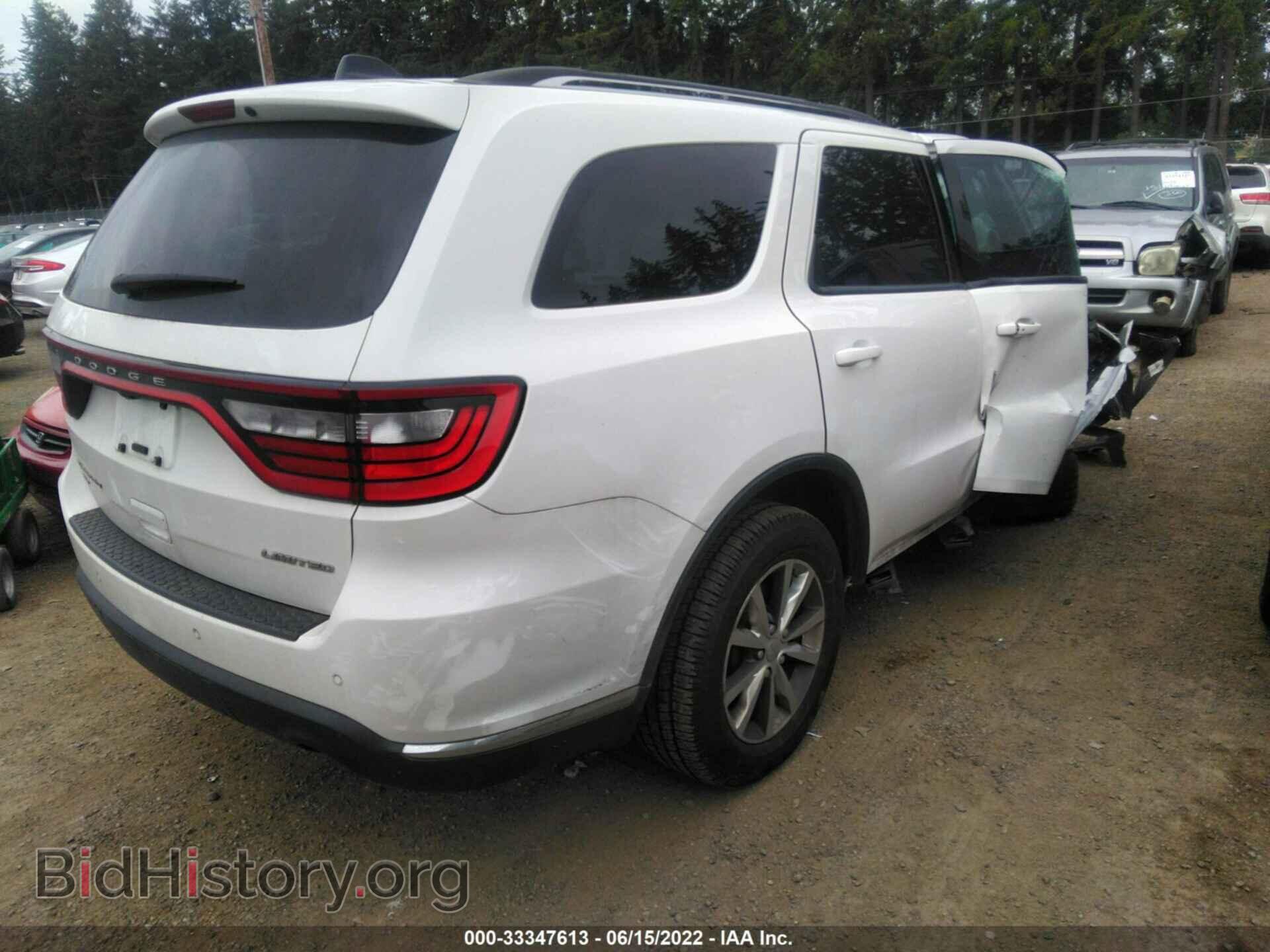 2016 DODGE DURANGO - VIN: 1C4RDJDG8GC484971 - Фото 4