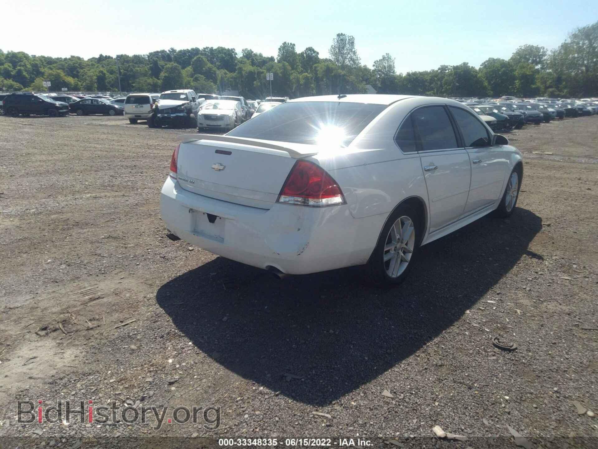 2012 CHEVROLET IMPALA - VIN: 2G1WC5E37C1301089 - Фото 4