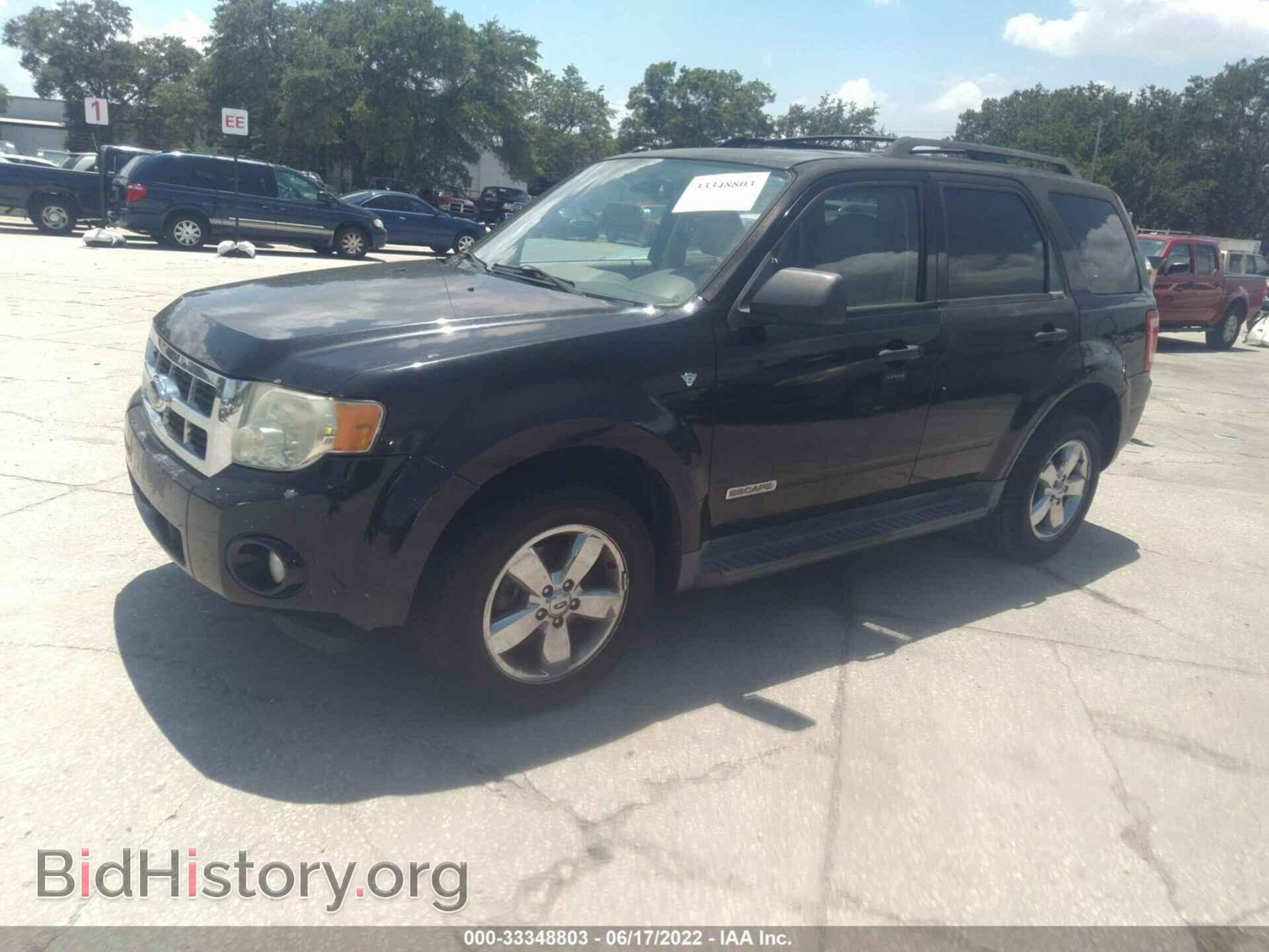 2008 FORD ESCAPE - VIN: 1FMCU03198KB15164 - Фото 2