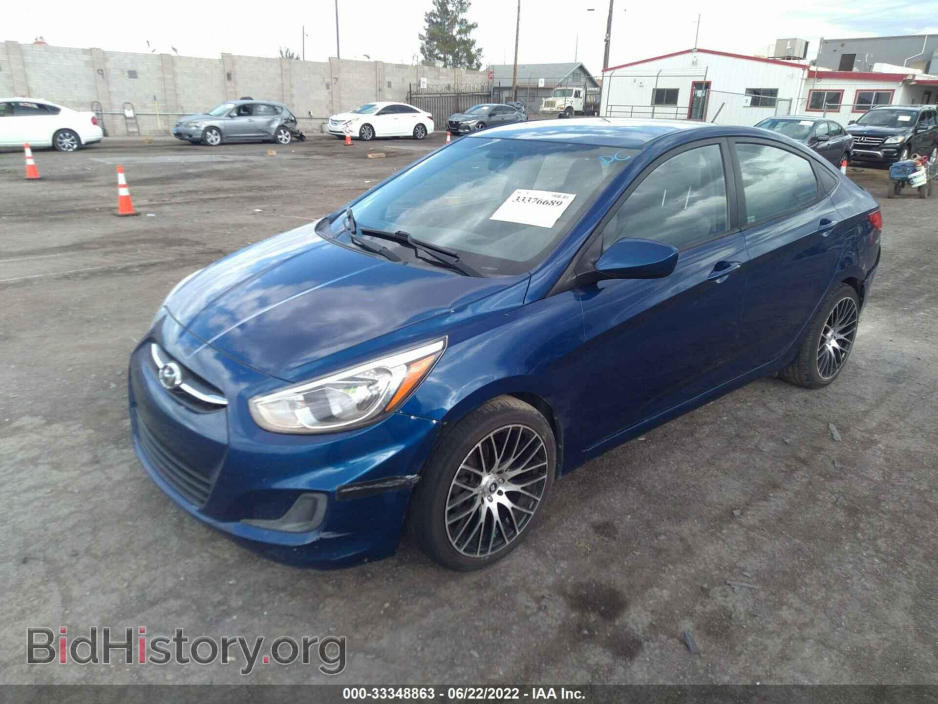 2016 HYUNDAI ACCENT - VIN: KMHCT4AE4GU965125 - Photo 2
