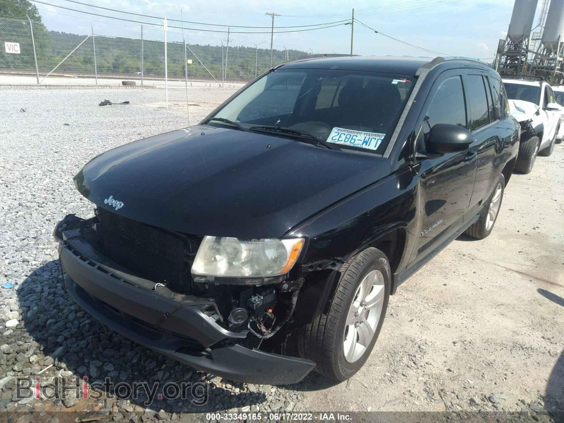 2012 JEEP COMPASS - VIN: 1C4NJDBB7CD573905 - Фото 2