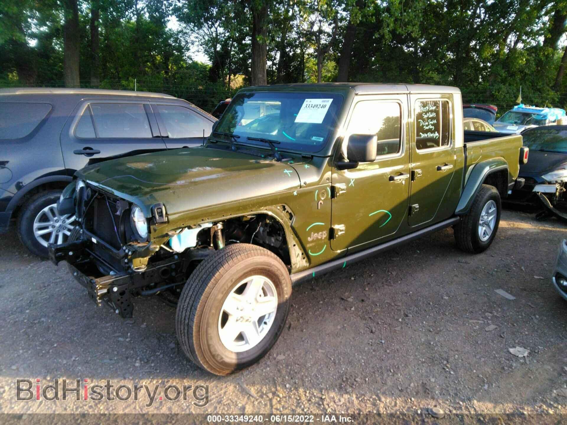 2022 JEEP GLADIATOR - VIN: 1C6HJTAGXNL105848 - Фото 2