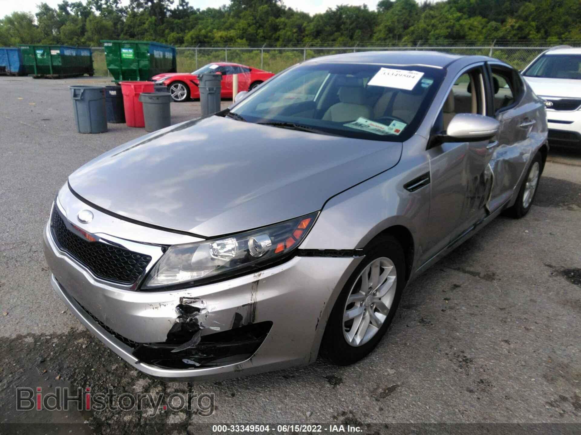 2013 KIA OPTIMA - VIN: KNAGM4A71D5376122 - Фото 2