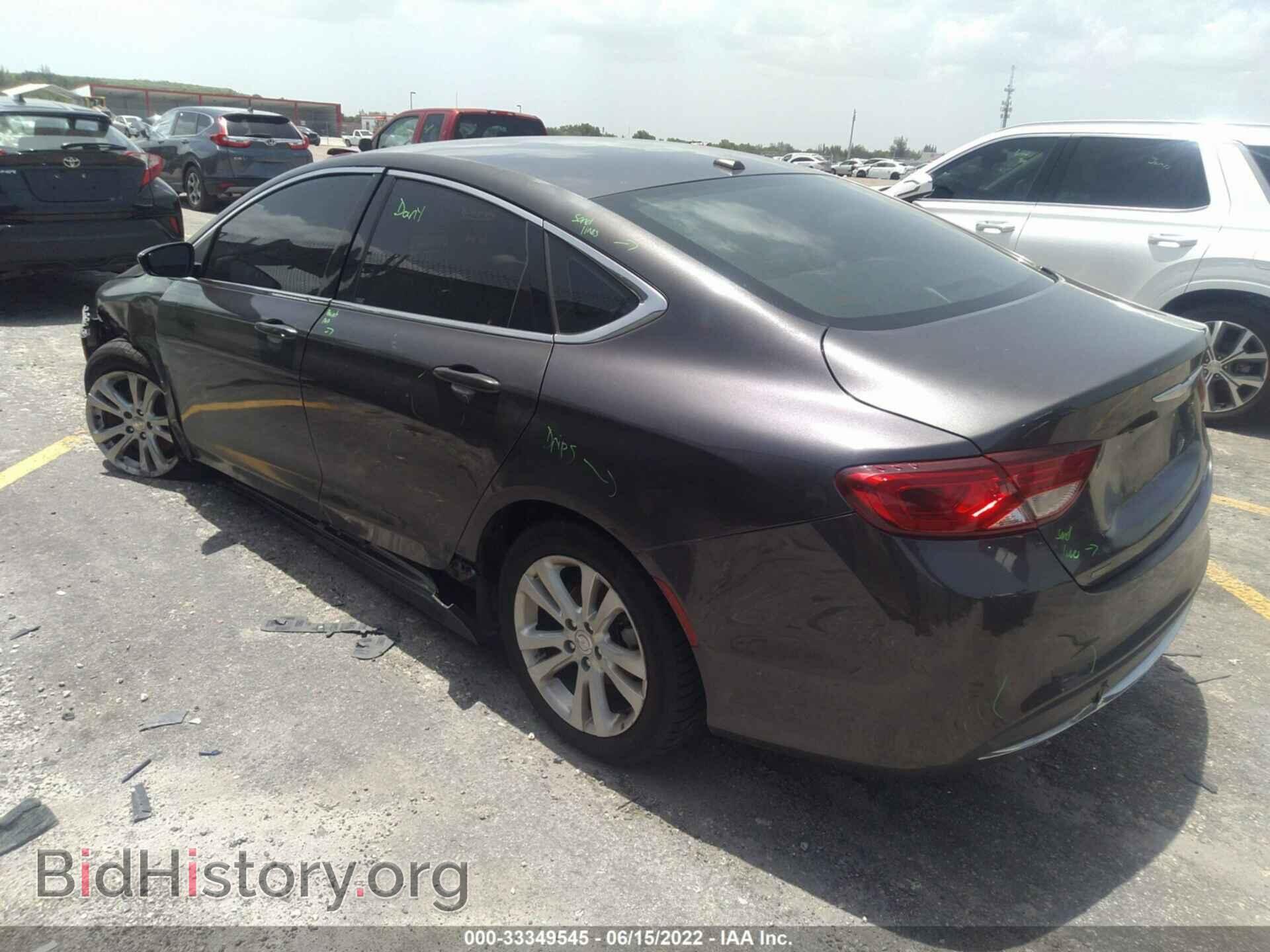 2016 CHRYSLER 200 - VIN: 1C3CCCABXGN137213 - Фото 3