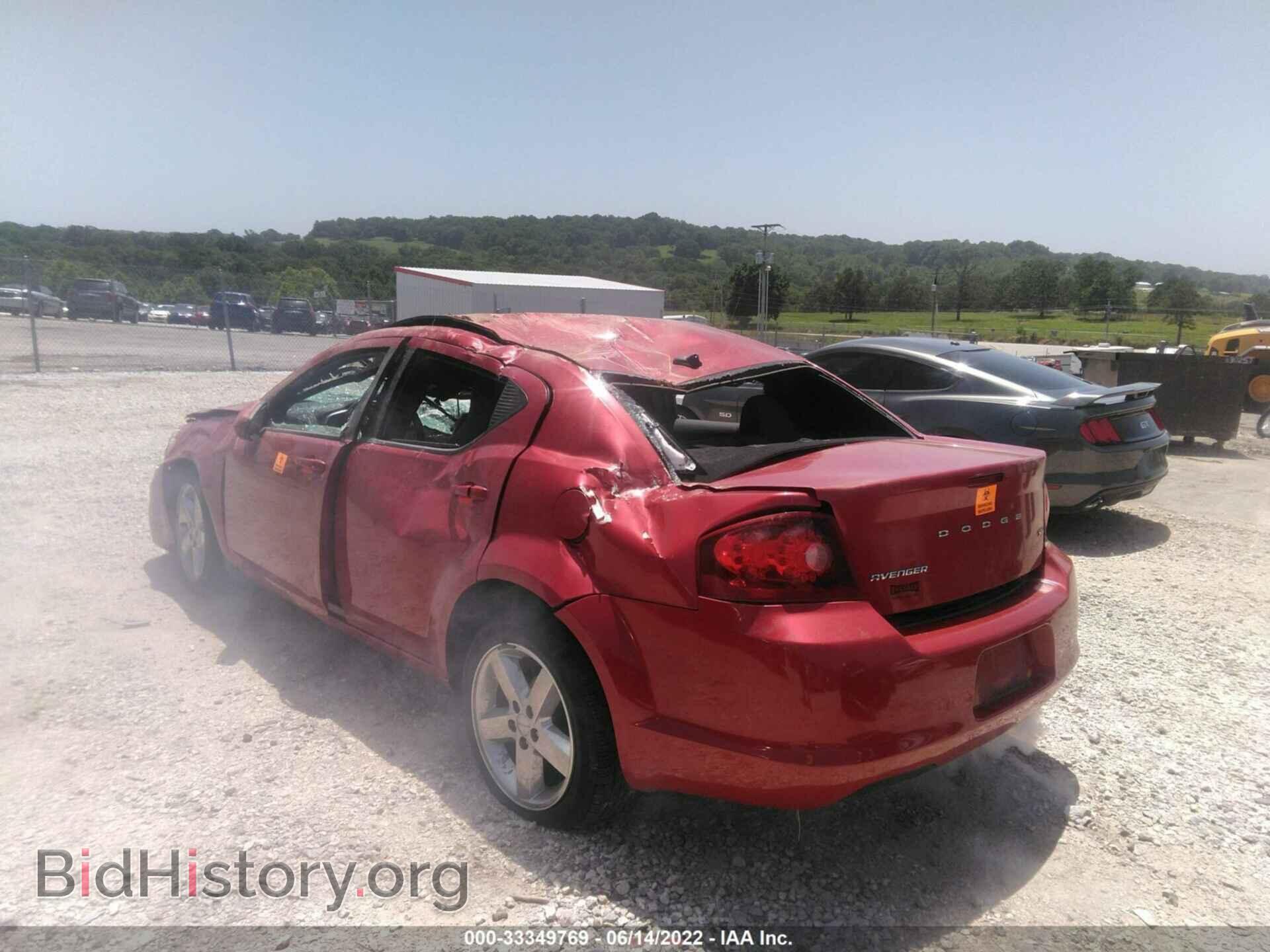 2013 DODGE AVENGER - VIN: 1C3CDZCB5DN556742 - Photo 3