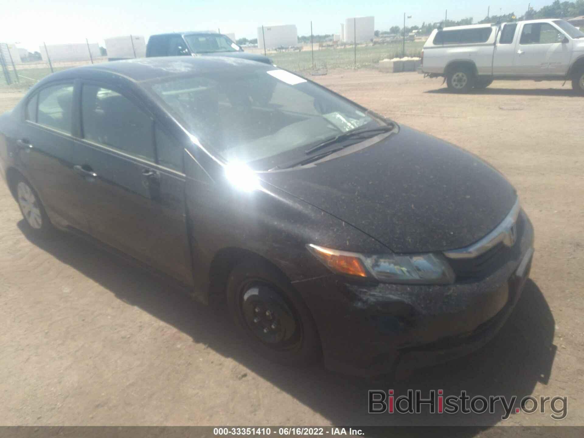 Photo 2HGFB2F51CH587099 - HONDA CIVIC SDN 2012