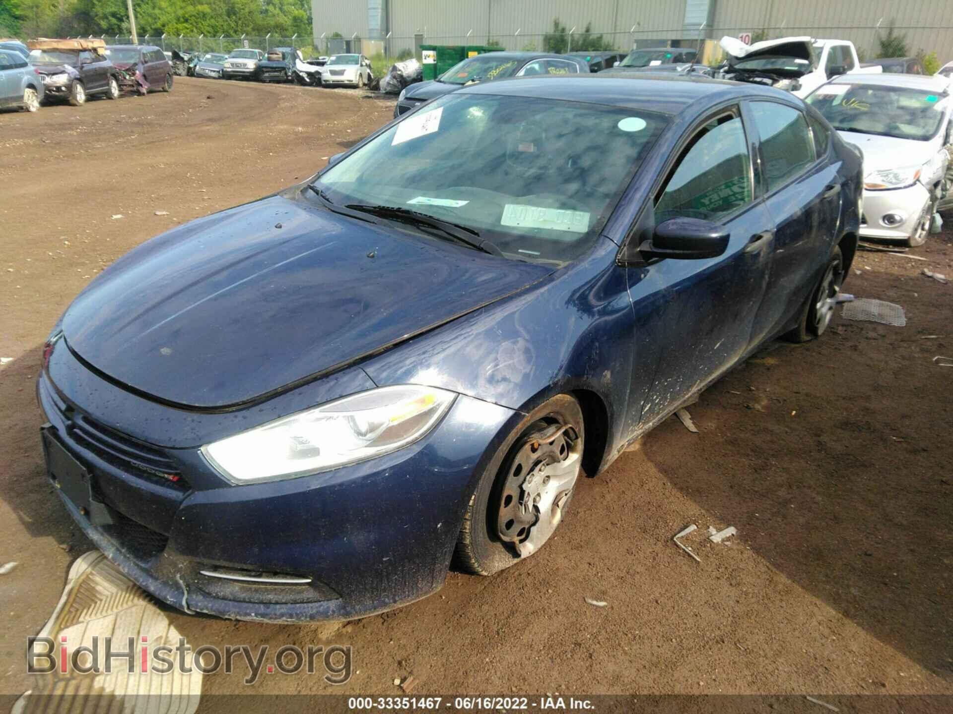 2013 DODGE DART - VIN: 1C3CDFAAXDD226044 - Фото 2