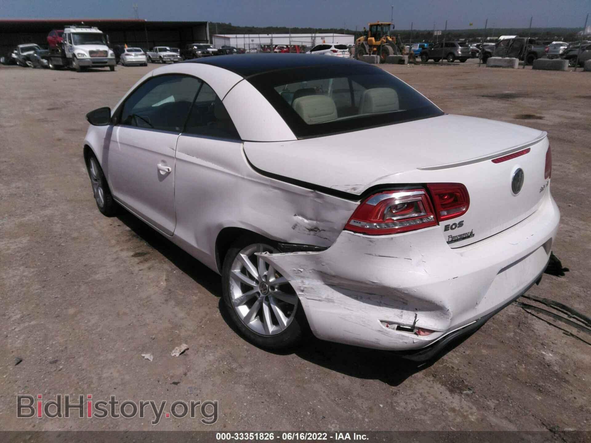 2012 VOLKSWAGEN EOS - VIN: WVWBW7AHXCV007355 - Фото 3
