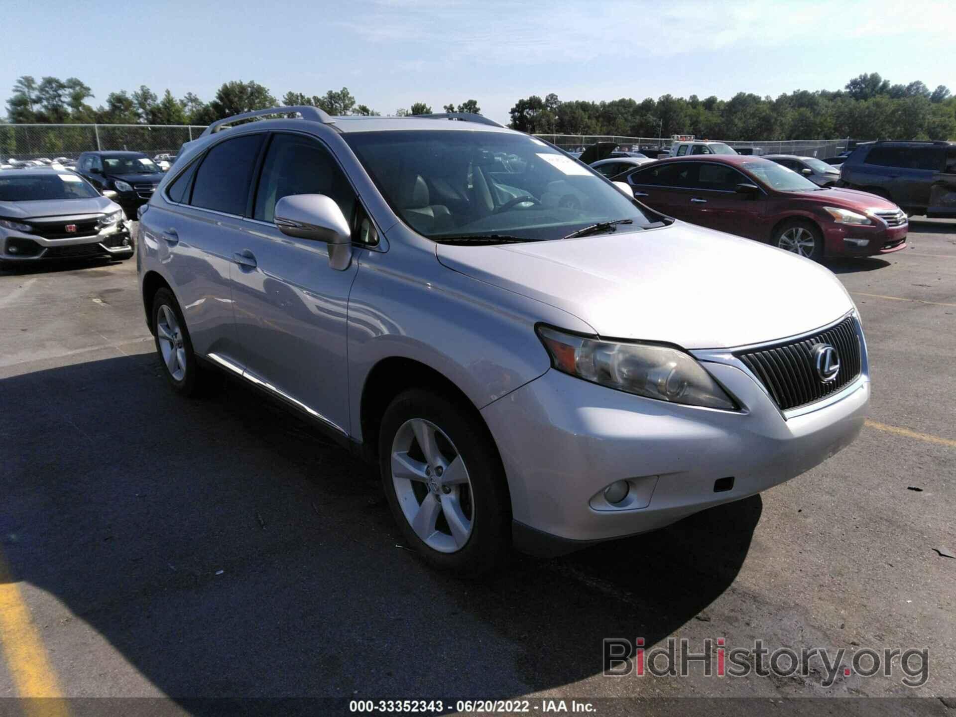 Photo 2T2ZK1BA8AC008525 - LEXUS RX 350 2010