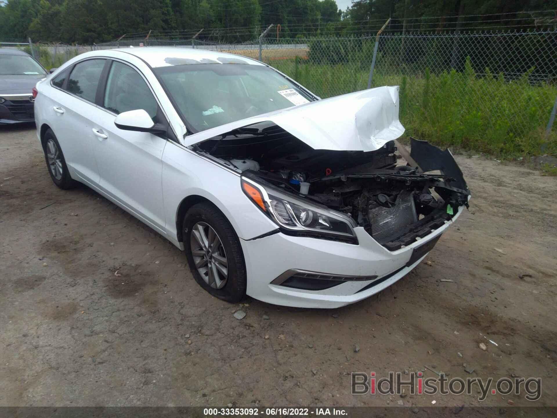 Photo 5NPE24AF9FH121700 - HYUNDAI SONATA 2015