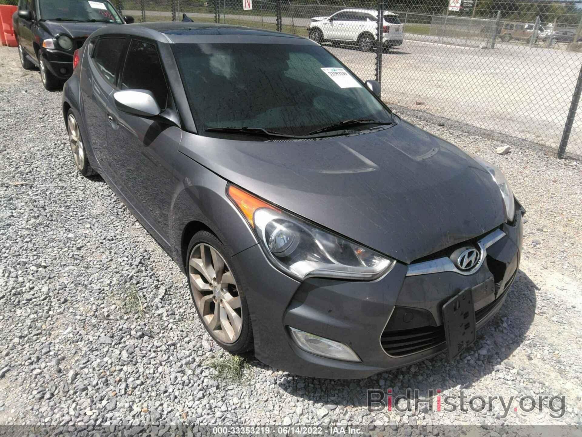 Photo KMHTC6AD7CU076610 - HYUNDAI VELOSTER 2012