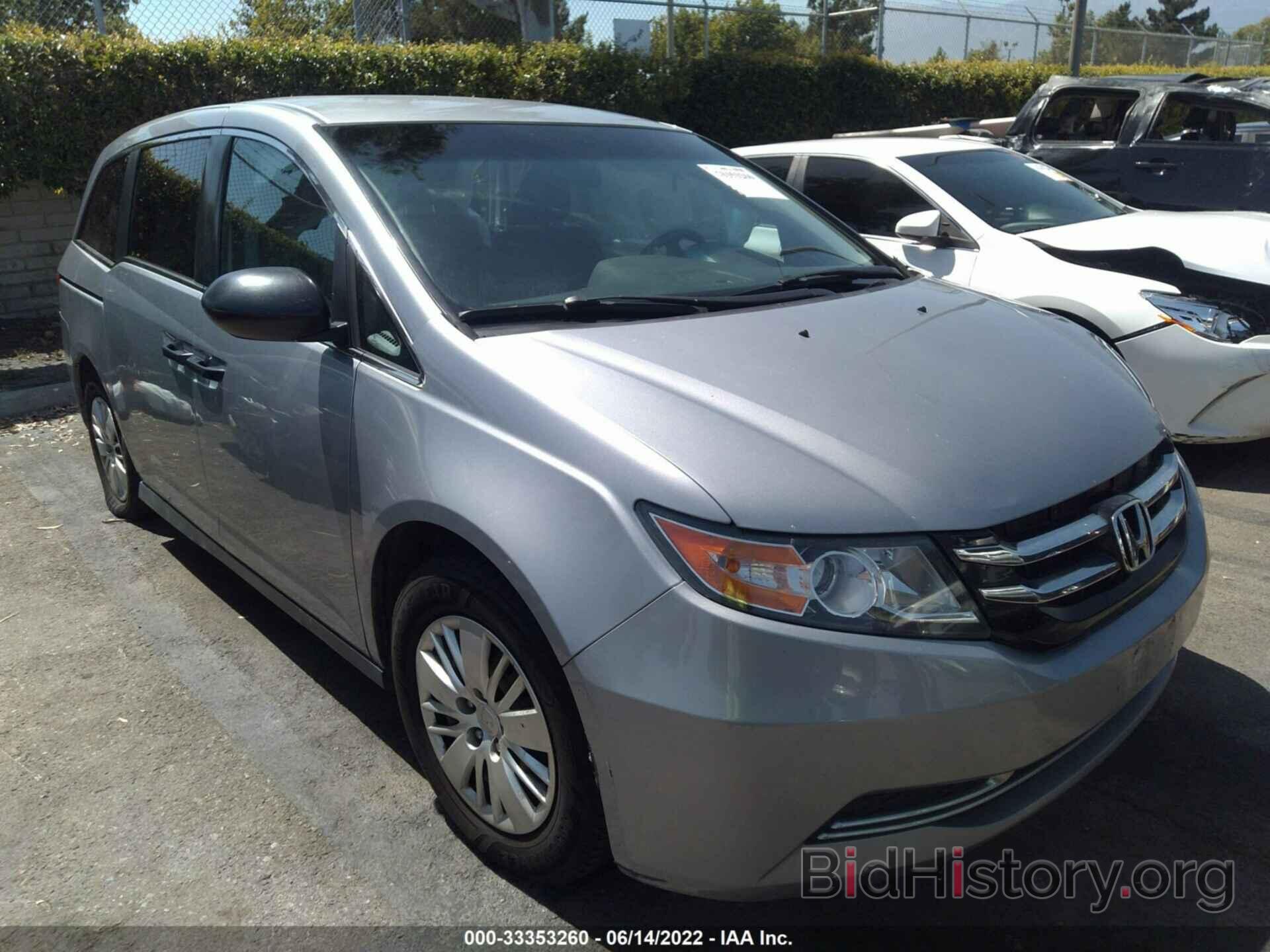 Photo 5FNRL5H27GB163211 - HONDA ODYSSEY 2016