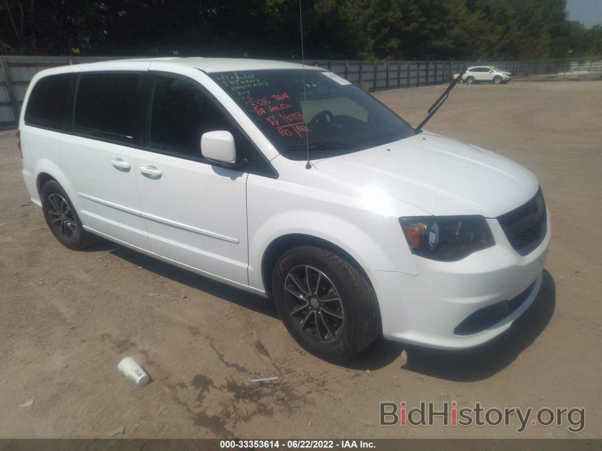 Photo 2C4RDGBG0HR581953 - DODGE GRAND CARAVAN 2017