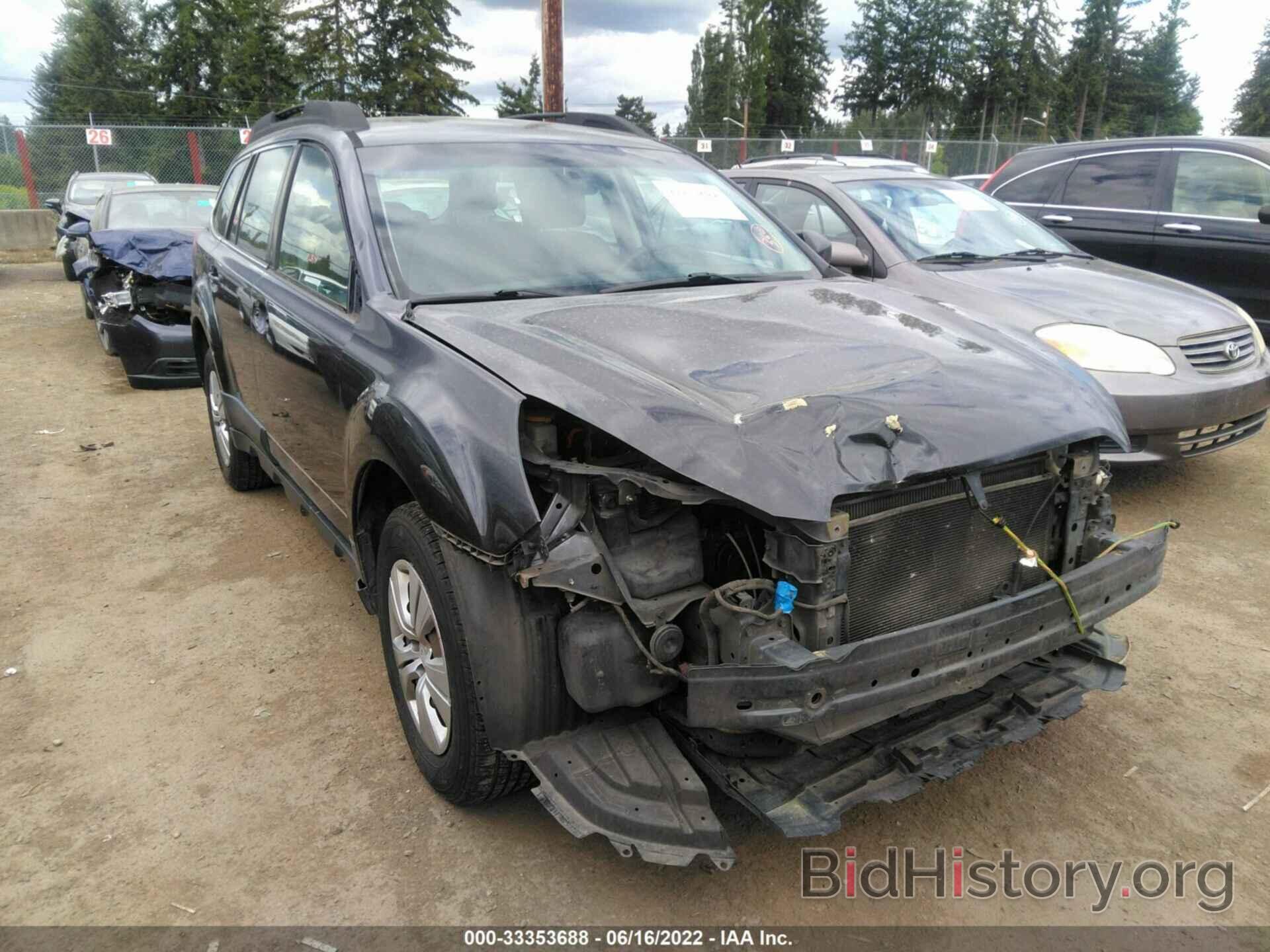 Photo 4S4BRBAC2B3345305 - SUBARU OUTBACK 2011