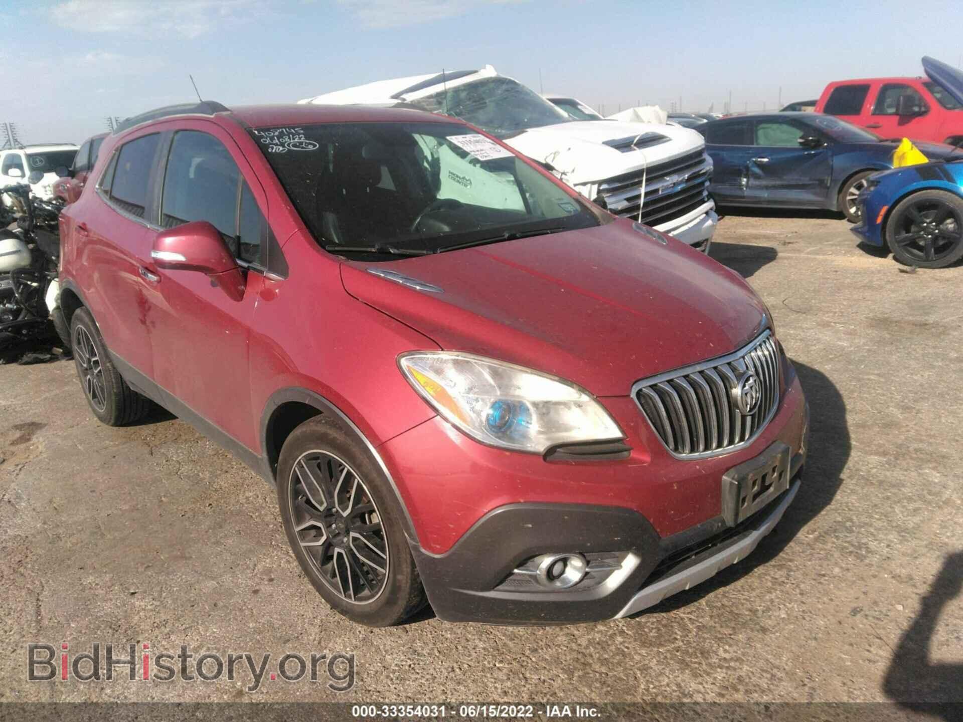 Фотография KL4CJBSB8EB737781 - BUICK ENCORE 2014