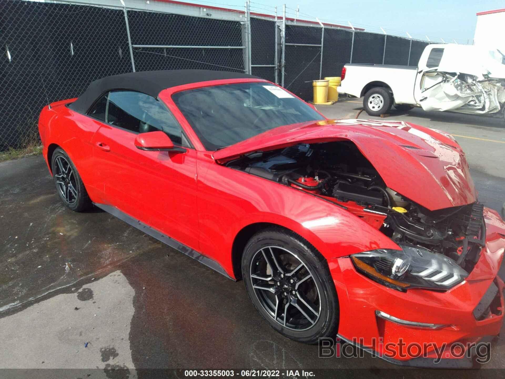 Photo 1FATP8UH9J5166499 - FORD MUSTANG 2018