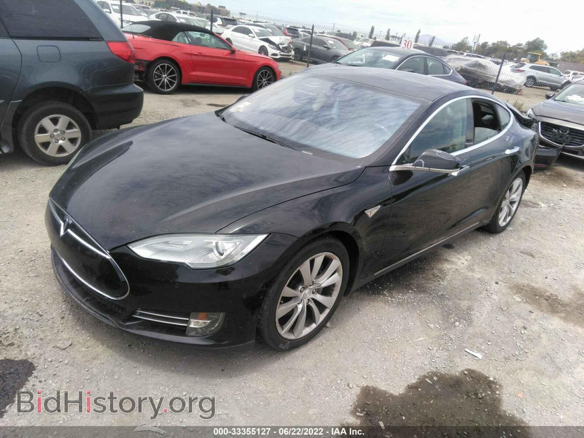 2014 TESLA MODEL S - VIN: 5YJSA1S14EFP62130 - Фото 2