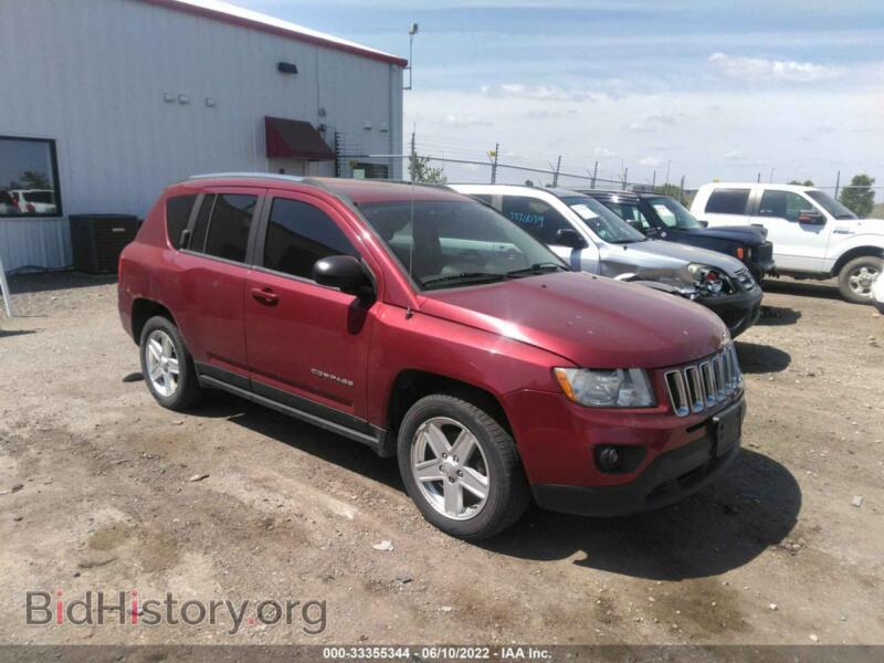 2012 Jeep COMPASS Sport (VIN 1C4NJDBB5CD559128) — photo 1 of 12, IAAI, damage: engine damage