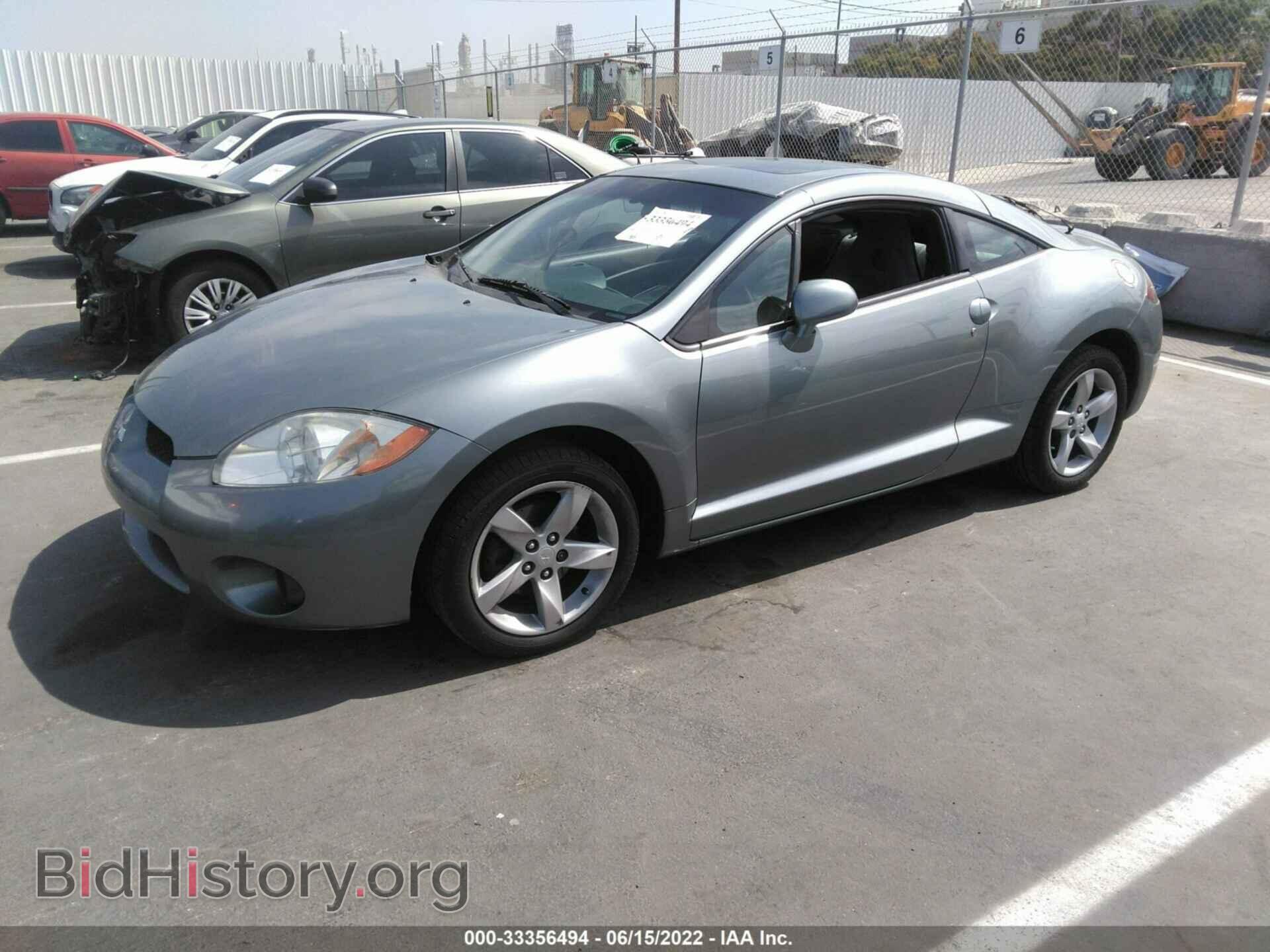2007 MITSUBISHI ECLIPSE - VIN: 4A3AK24F67E064014 - Фото 2