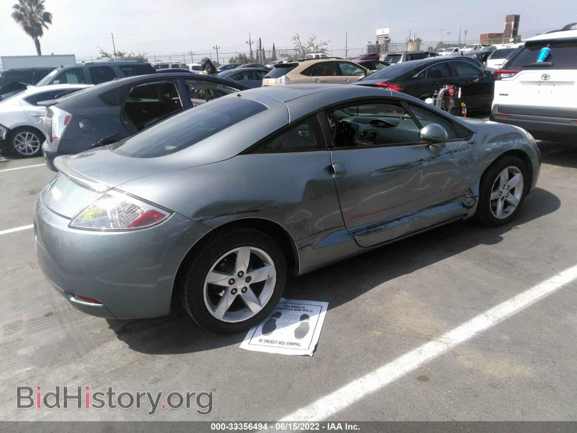 2007 MITSUBISHI ECLIPSE - VIN: 4A3AK24F67E064014 - Фото 4