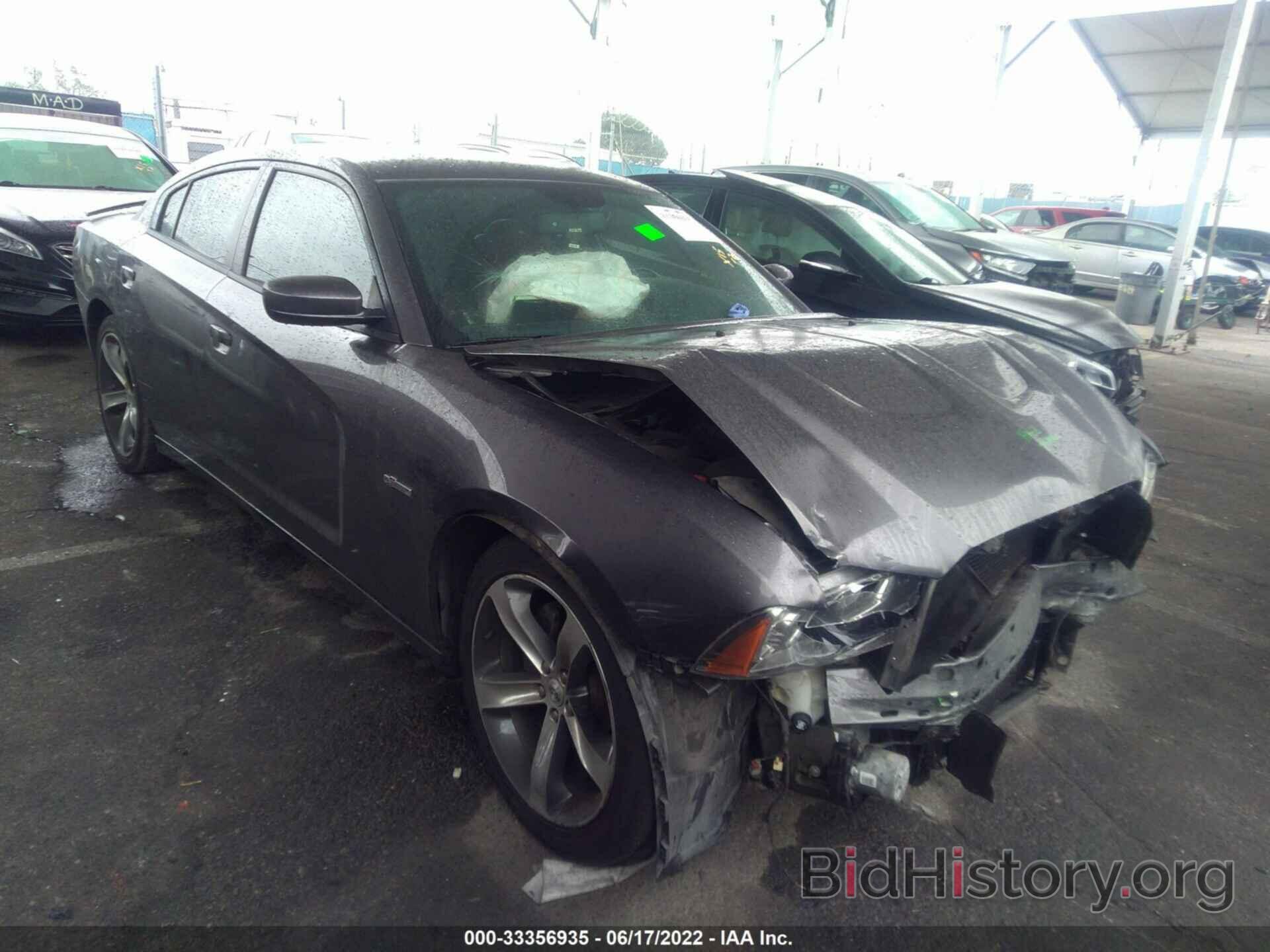Photo 2C3CDXCT1EH318572 - DODGE CHARGER 2014
