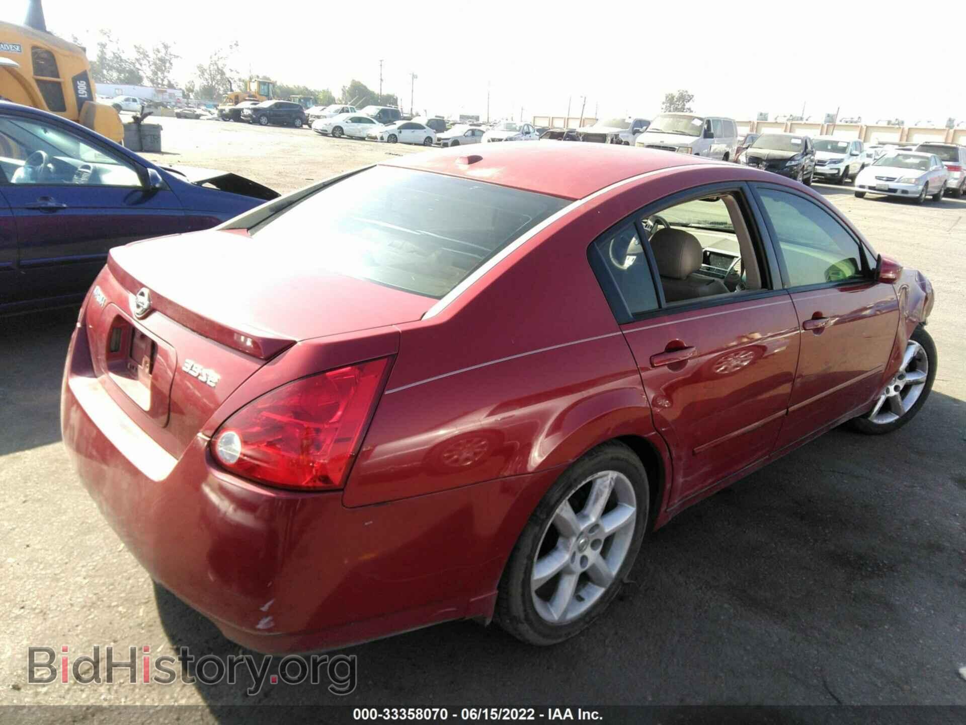 2006 NISSAN MAXIMA - VIN: 1N4BA41E76C835937 - Фото 4