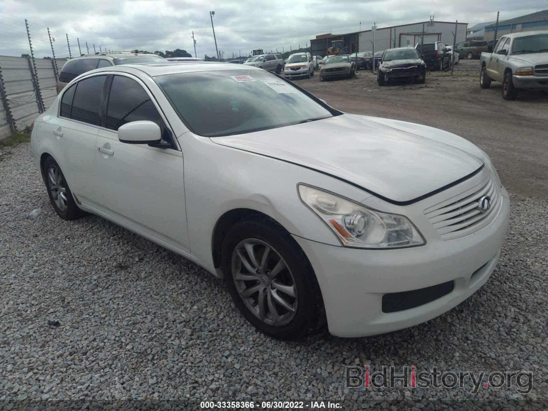 Photo JNKBV61E58M205548 - INFINITI G35 SEDAN 2008