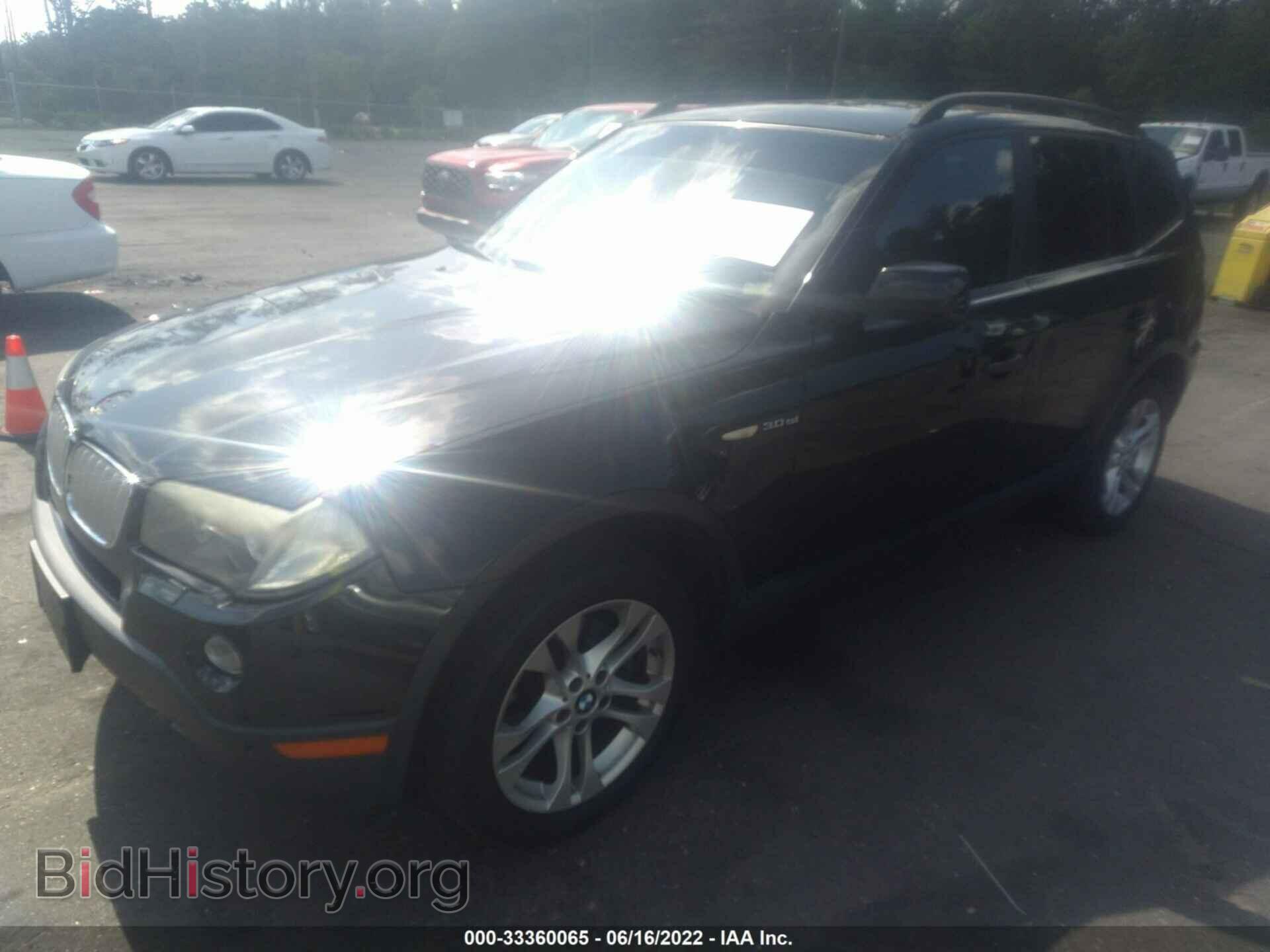 2007 BMW X3 - VIN: WBXPC93457WF09703 - Фото 2