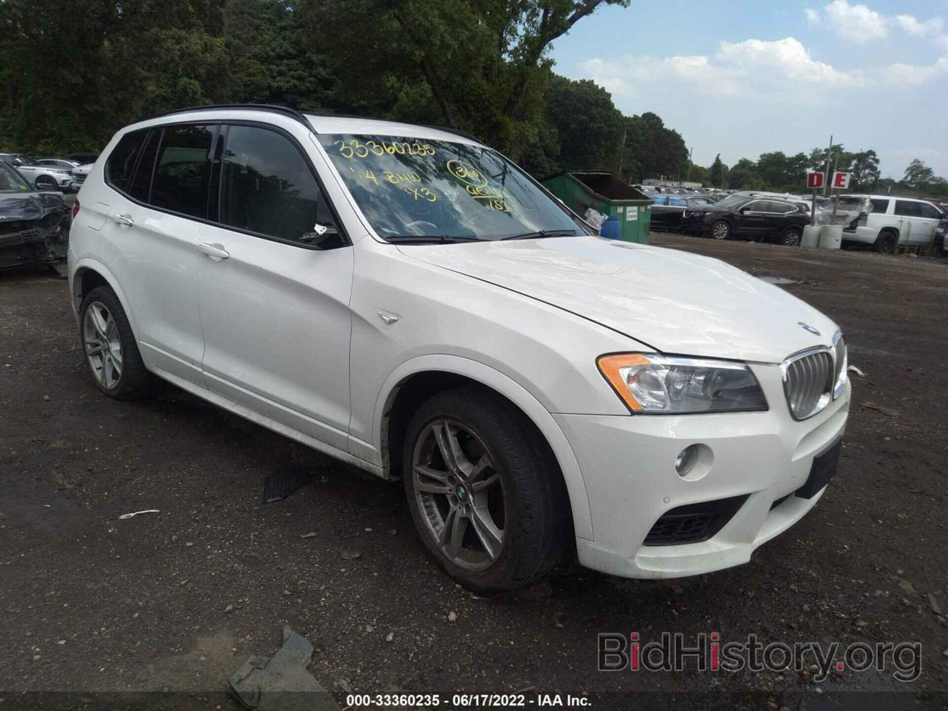 Фотография 5UXWX9C57E0D12391 - BMW X3 2014