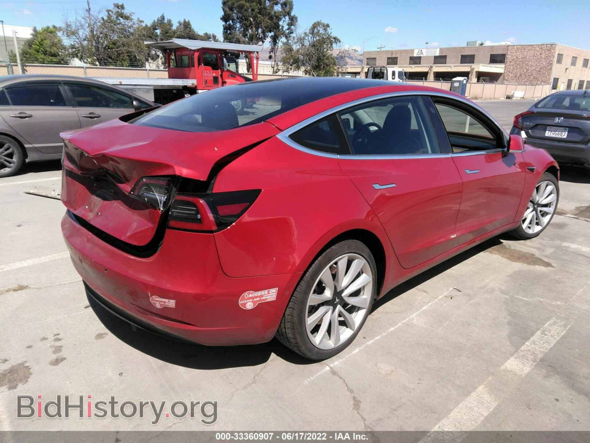 2018 TESLA MODEL 3 - VIN: 5YJ3E1EA2JF047264 - Фото 4