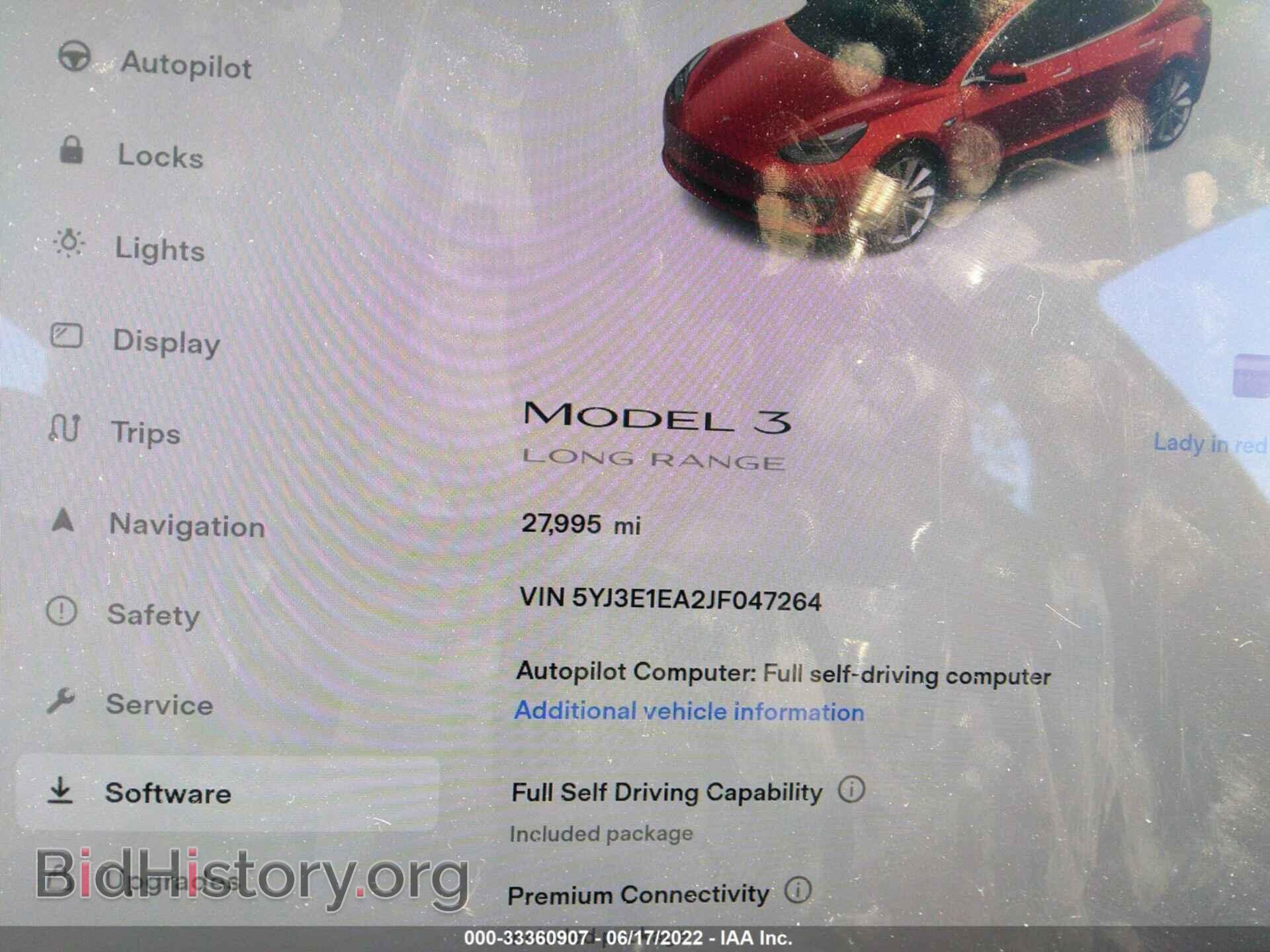 2018 TESLA MODEL 3 - VIN: 5YJ3E1EA2JF047264 - Фото 7