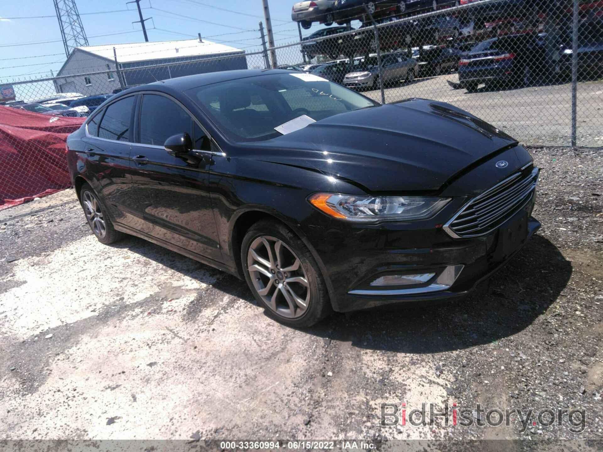 Photo 3FA6P0T95HR317225 - FORD FUSION 2017