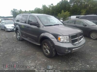 2007 Dodge DURANGO LIMITED, gray — VIN 1D8HB58227F501092, IAAI