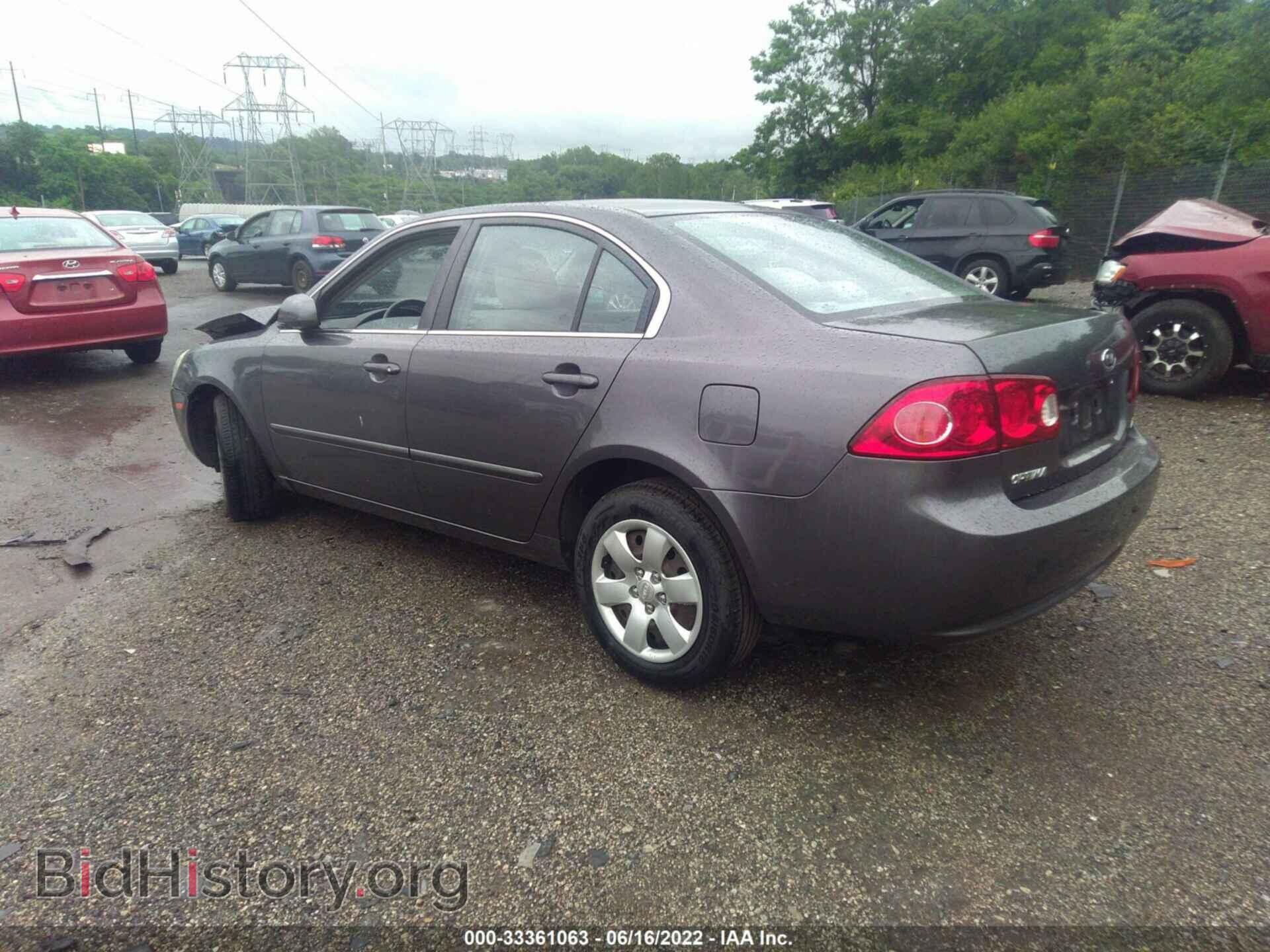 2007 KIA OPTIMA - VIN: KNAGE123X75138345 - Фото 3