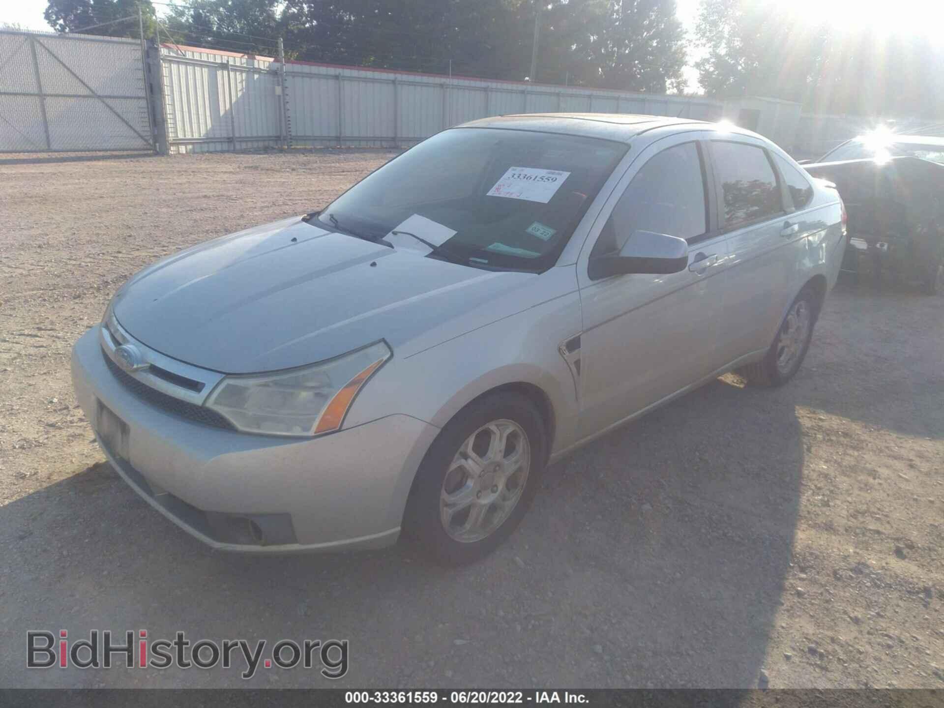 2008 FORD FOCUS - VIN: 1FAHP35N18W150153 - Фото 2