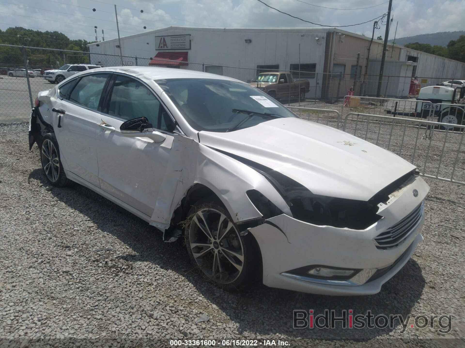 Photo 3FA6P0K9XHR270081 - FORD FUSION 2017