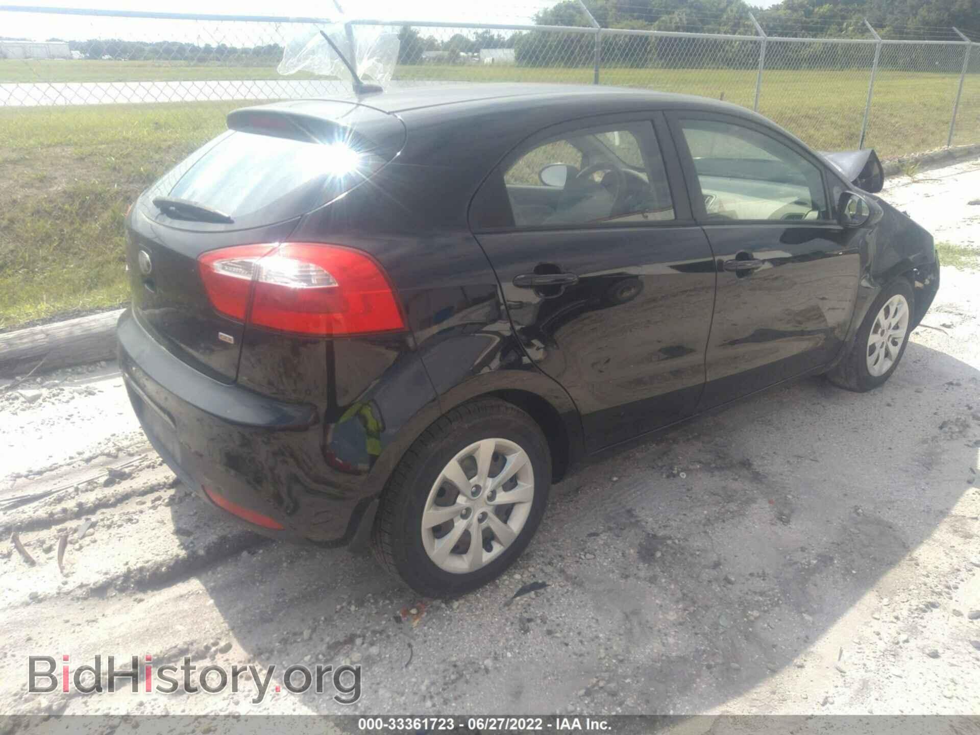 2013 KIA RIO - VIN: KNADM5A31D6214863 - Фото 4