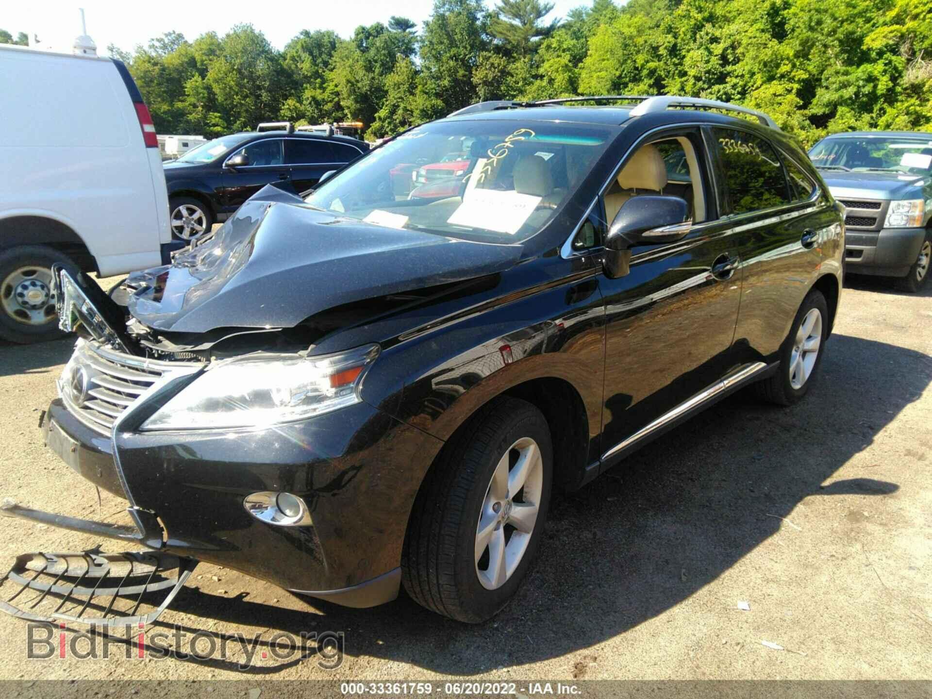2013 LEXUS RX 350 - VIN: 2T2BK1BA7DC175626 - Фото 2