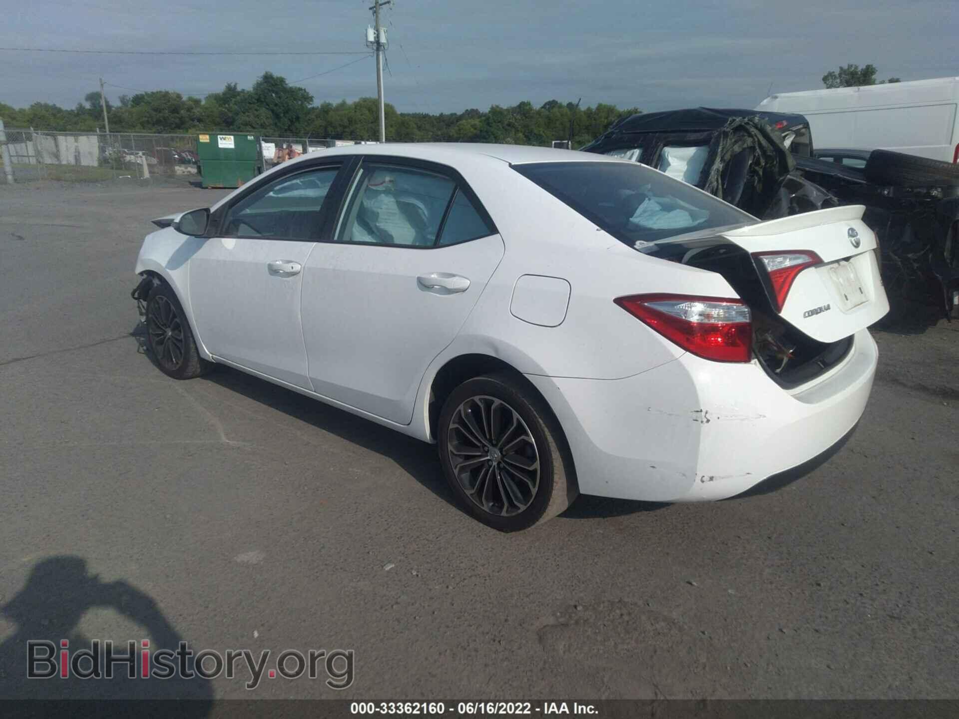 2015 TOYOTA COROLLA - VIN: 2T1BURHE0FC439120 - Фото 3