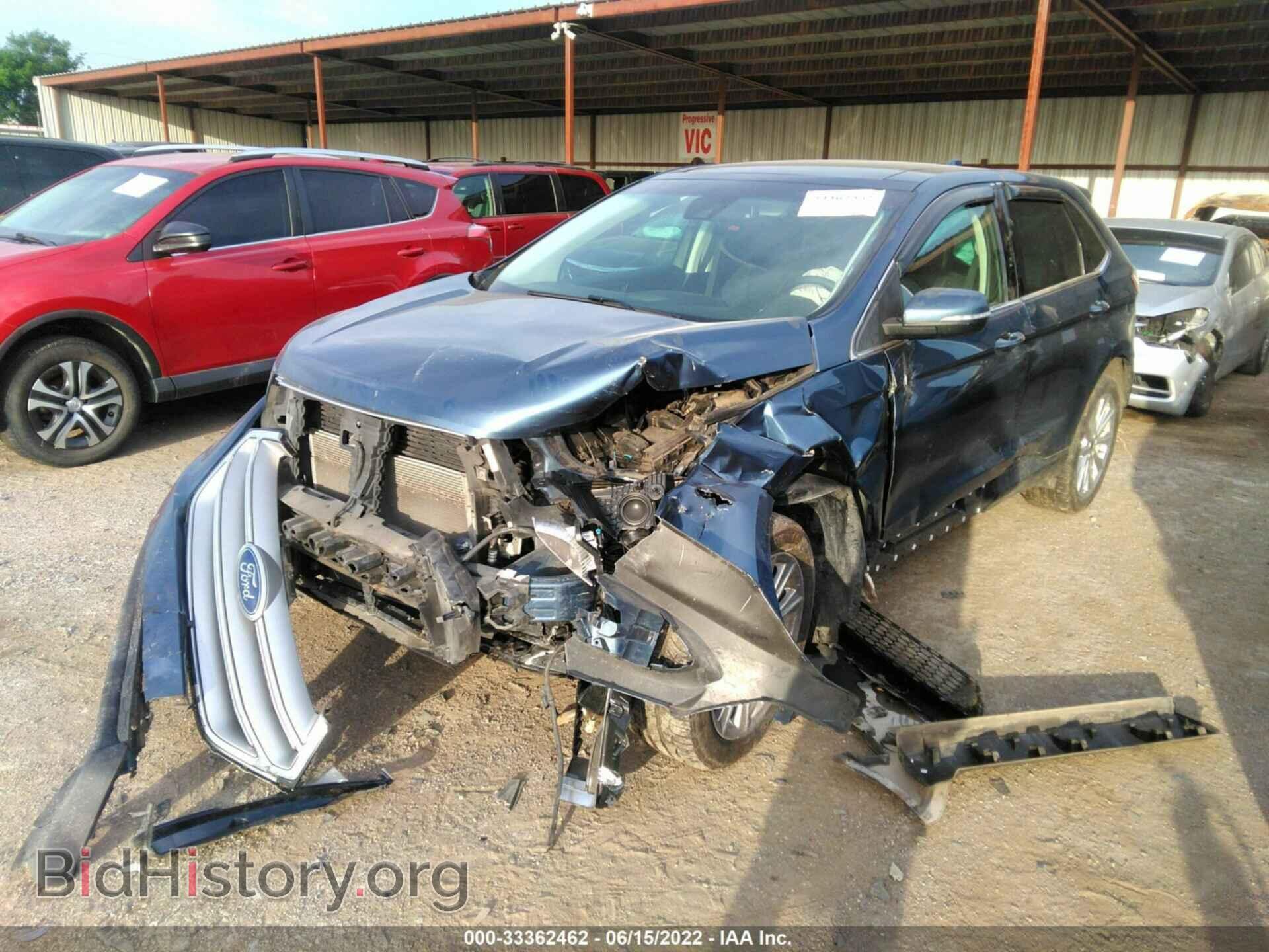 2018 FORD EDGE - VIN: 2FMPK3K88JBB25384 - Фото 2