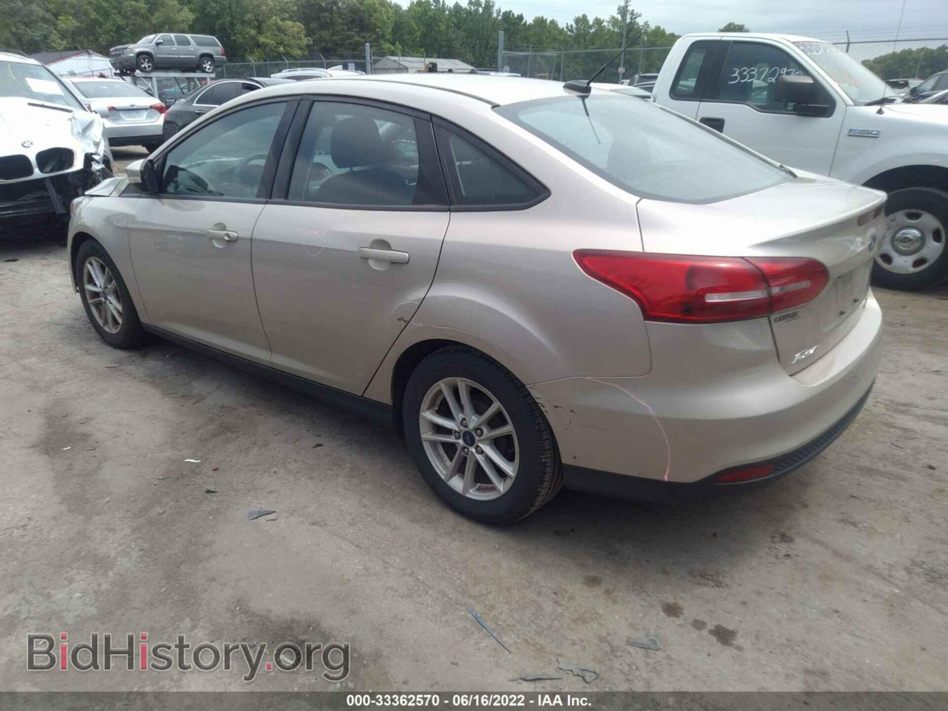 2017 FORD FOCUS - VIN: 1FADP3F24HL274227 - Фото 3