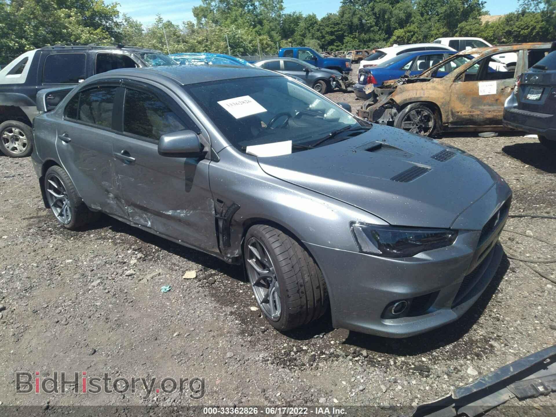 Photo JA32W8FV6EU020650 - MITSUBISHI LANCER EVOLUTION 2014