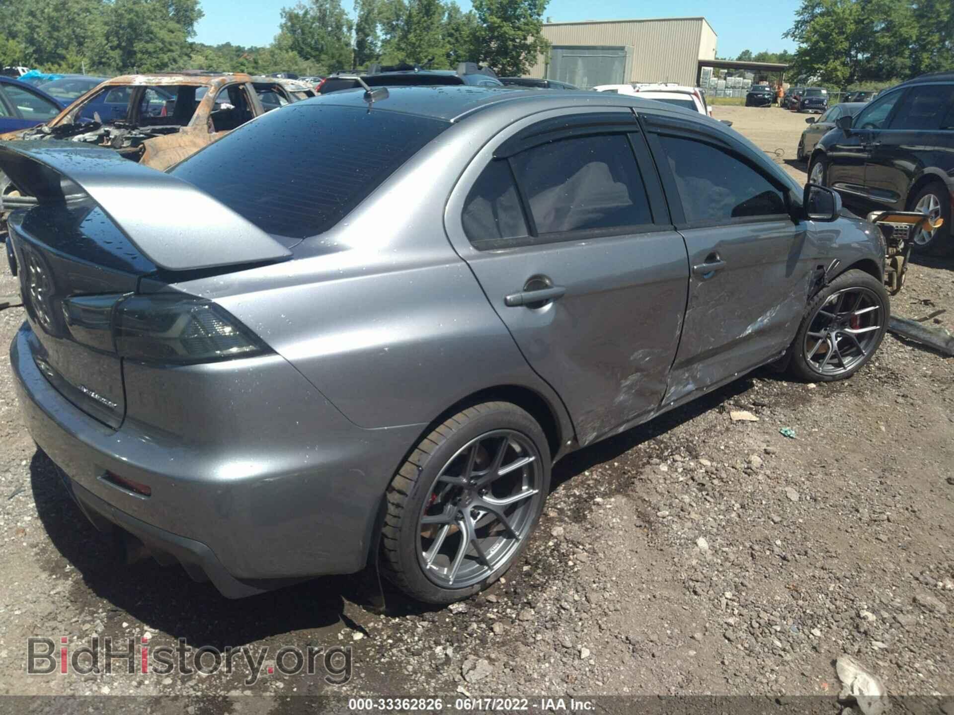 2014 MITSUBISHI LANCER EVOLUTION - VIN: JA32W8FV6EU020650 - Фото 4