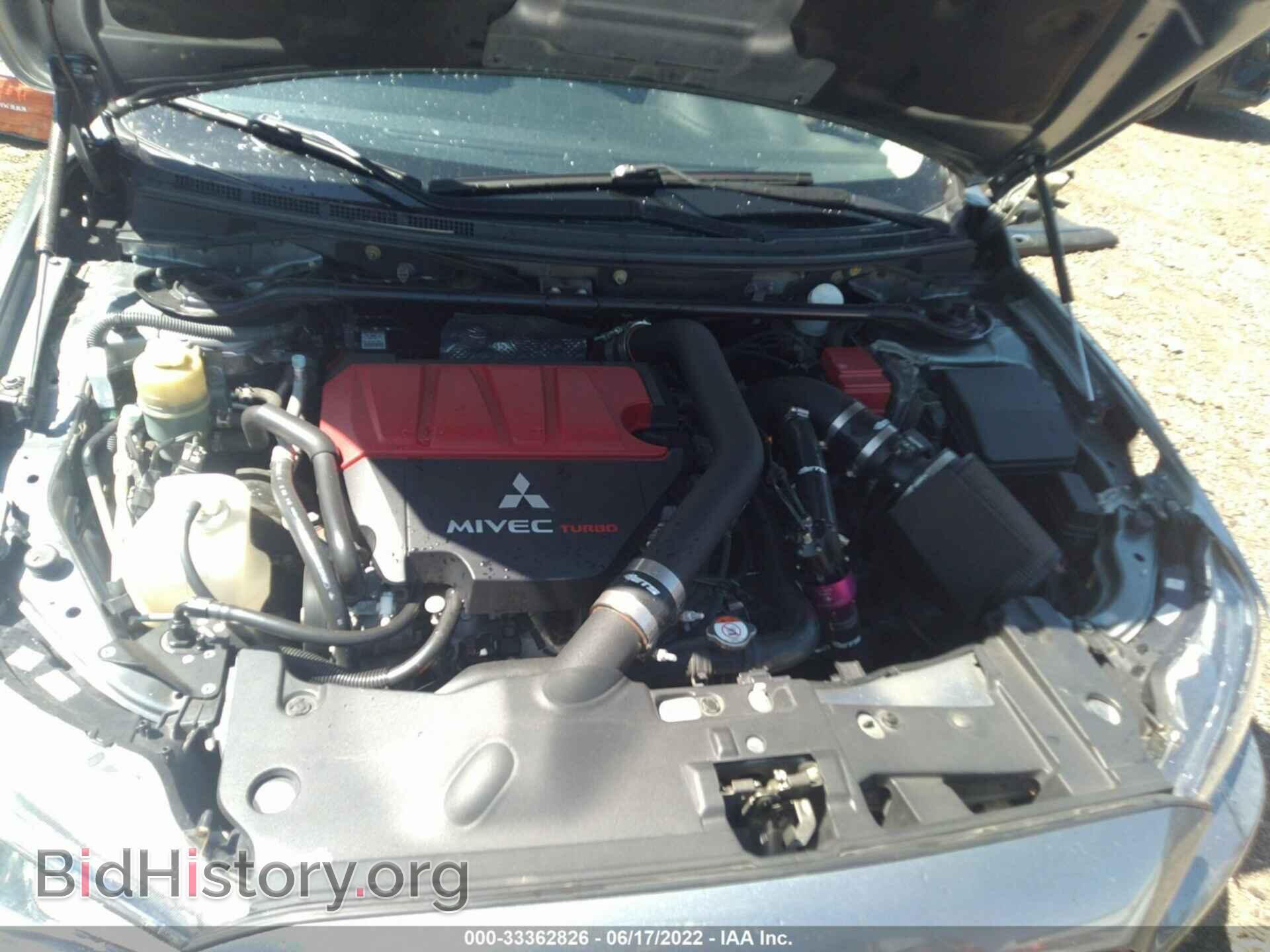 2014 MITSUBISHI LANCER EVOLUTION - VIN: JA32W8FV6EU020650 - Фото 10